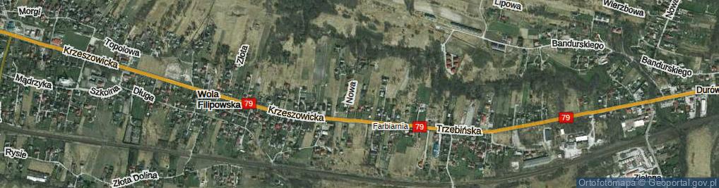 Zdjęcie satelitarne Graniczna ul.